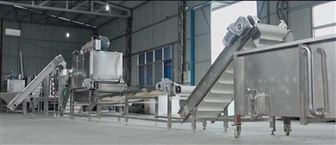 Peeled sarimsoq ishlab chiqarish liniyasi 1000kg / H